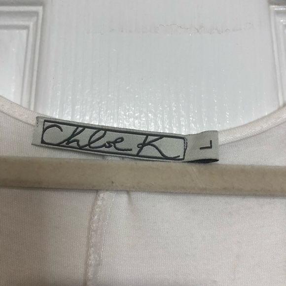 White Crop Tank Top - Picture 2 of 3